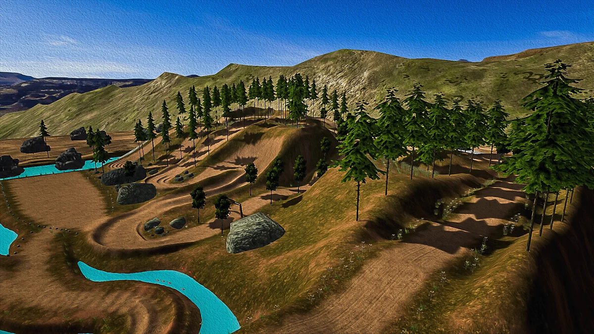 Gnarly Mountain Moto Park track