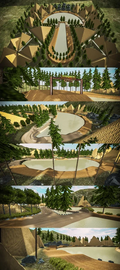 Mushroom MX track
